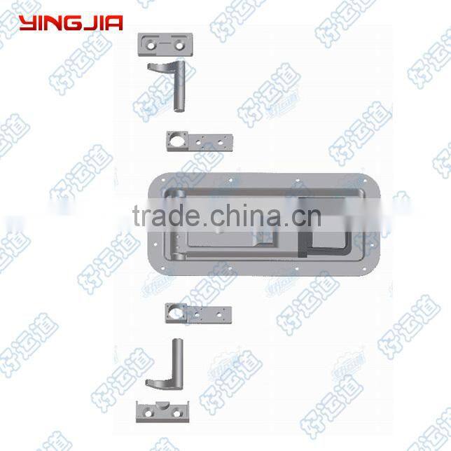 02342A Recessed Locking handle / trailer door lock
