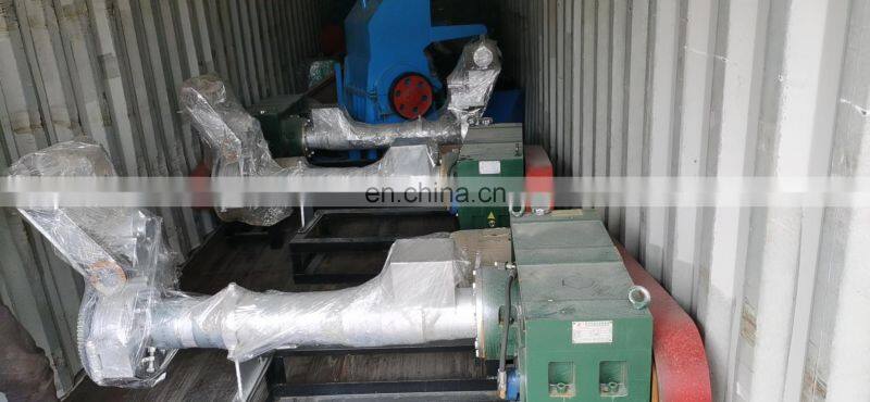Highly Efficient Plastic Recycling Horizontal plastic granular pp pe pellet cutter lower price cutting machine