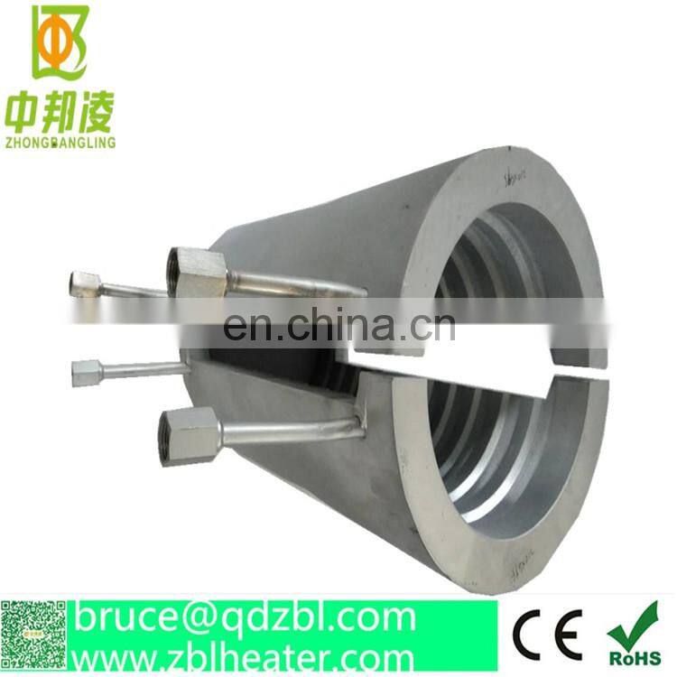 Electric Heating element, casting aluminum band heater with water cooling and electric heater for extrusion machinery barrel new