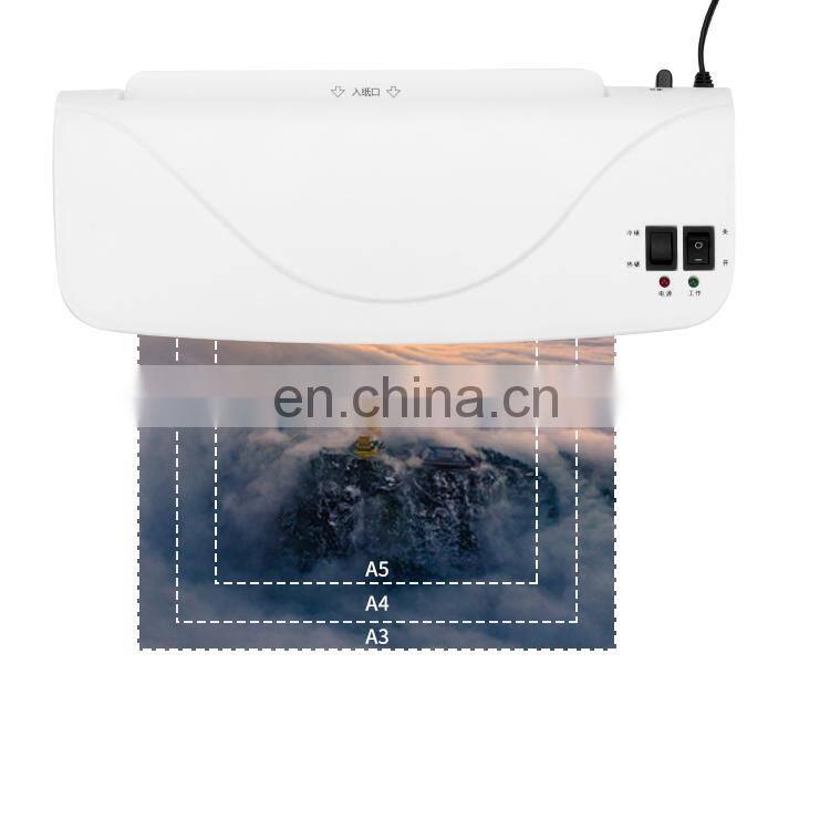 Wholesale Laminating Speed 300mm/Min Film Laminating 2 Rollers A4 240mm Width Photo Hot Cold Laminator Machine