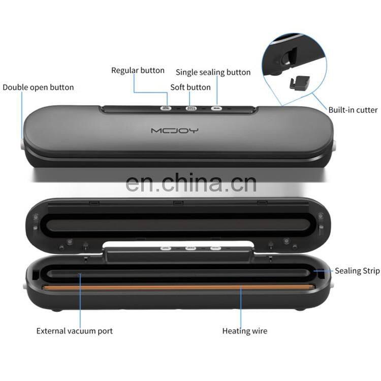 2021 Mini Heat Sealing Sealer Food Container Sealing Machine Vacuum Food Sealers machine V69