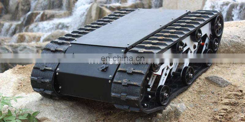 Matilda Running Robot Chassis Rubber Track Robot Platform For Outdoor Transportation
