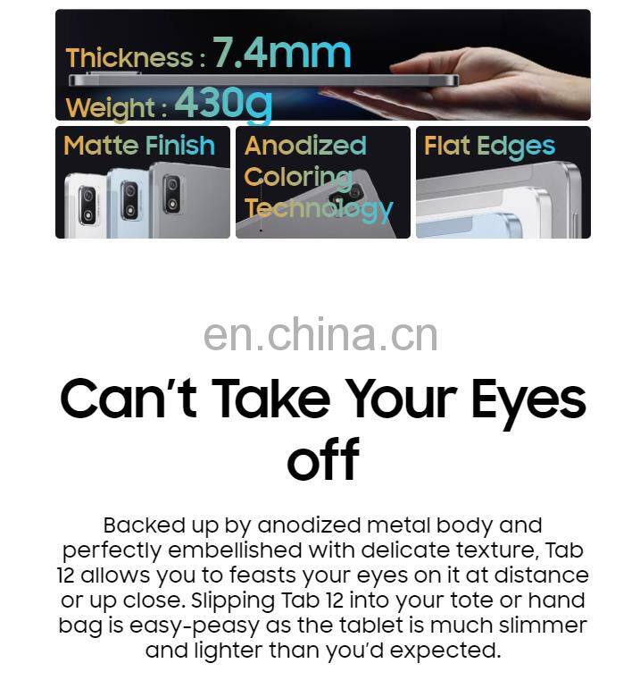 New Arrivals Blackview Tab 12 10.1 inch 4GB+64GB Android 11 Spreadtrum SC9863A Octa Core 1.6GHz Tablet