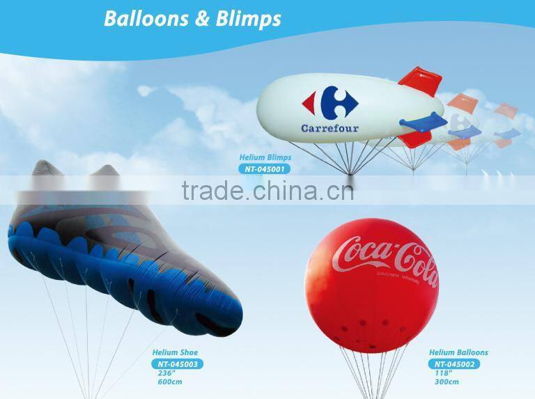EN71 standard pvc helium blimp