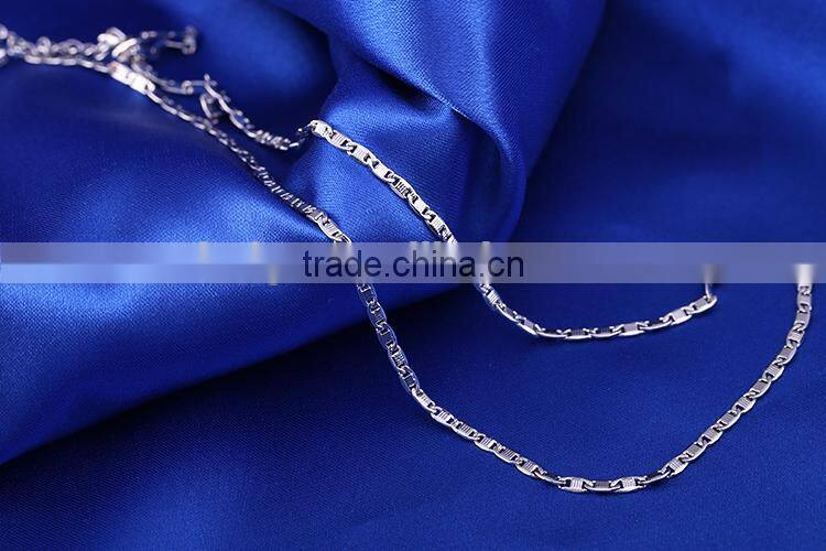 Cheap Price Fashion Wholesale Rhodium Plated Alibaba Beauty Products Of Necklace