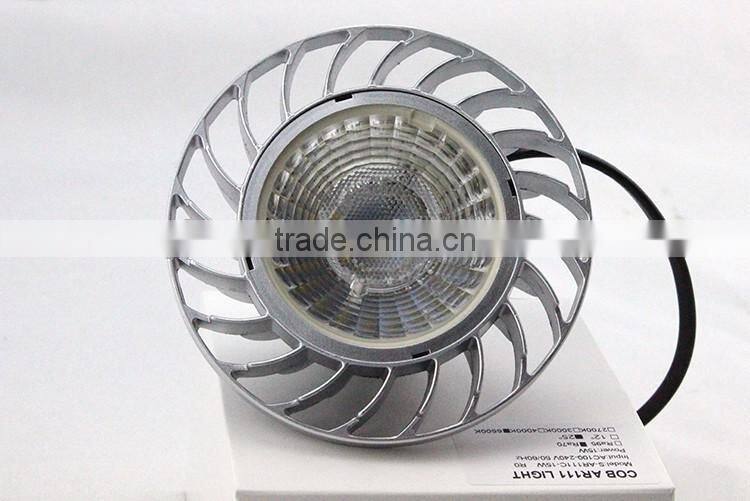 Alibaba Commercial 15W COB AR111 LED Lamp 10/25 Degree