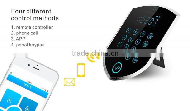 China Factory OEM/ODM GSM security wireless 3G WIFI smart security alarm system YL-007WM2
