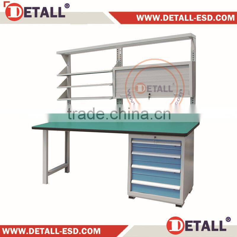 Heavy duty industrial drawer workbench