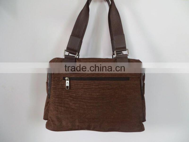 guangzhou large sized men handbags with zippers