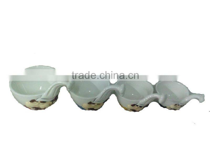Novel ceramic chef tea pot for dubai