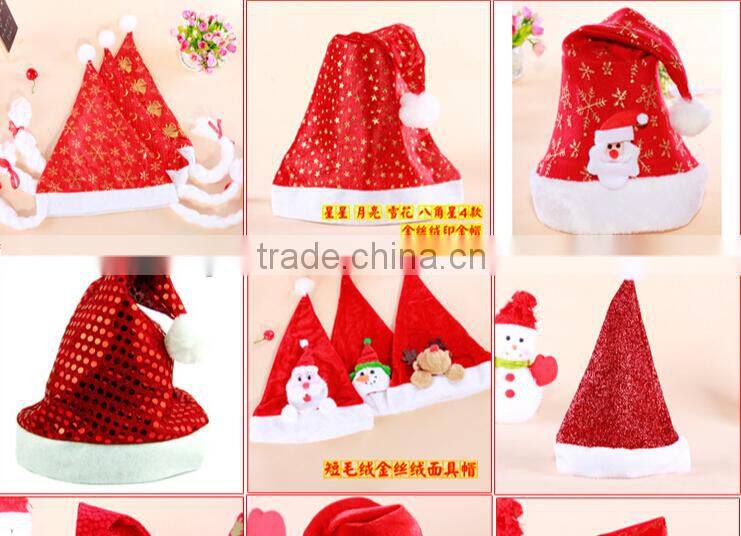 Funny custom blinking Christmas elf Hat for Christmas Day