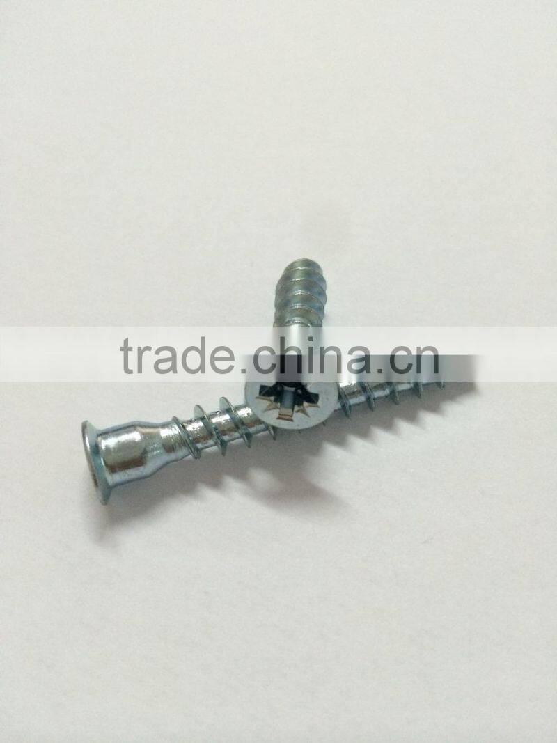 flat head pozidrive carbon steel confirmat screw 7.0 x 30