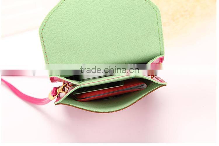 Fashion ladies mini messenger bag wallet mobile phone bag purse