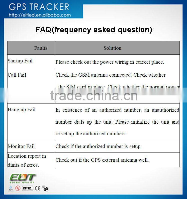 TK103-B Global sms gprs vehicle micro gps tracking device