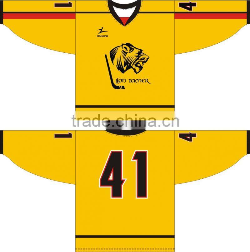 High Quality Hockey Jersey Roller Ice Hockey Mens Sportswear