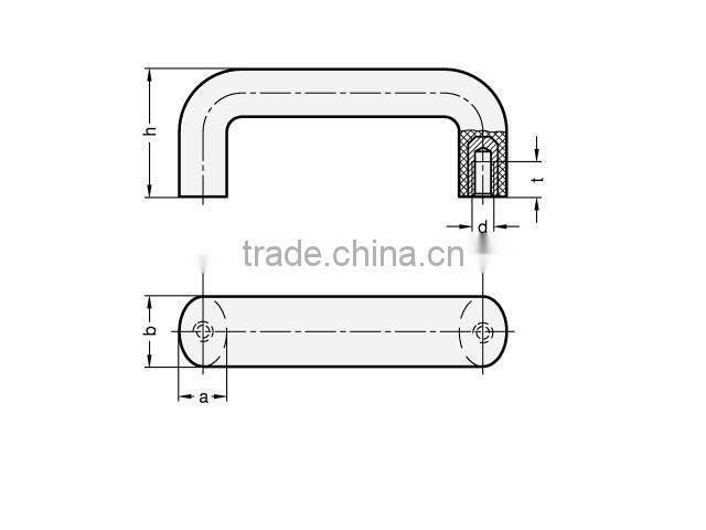 good quality black industrial heat resistant bakelite handle