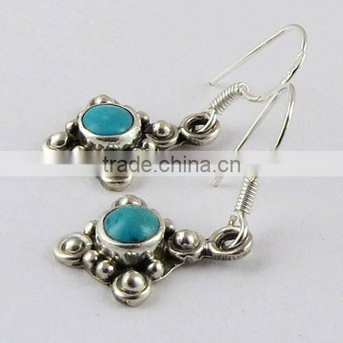 Oxidized Jhumka Rava Work 925 Sterling Silver Earring, Fine Silver Jewelry, Silver Jewelry Manufactures