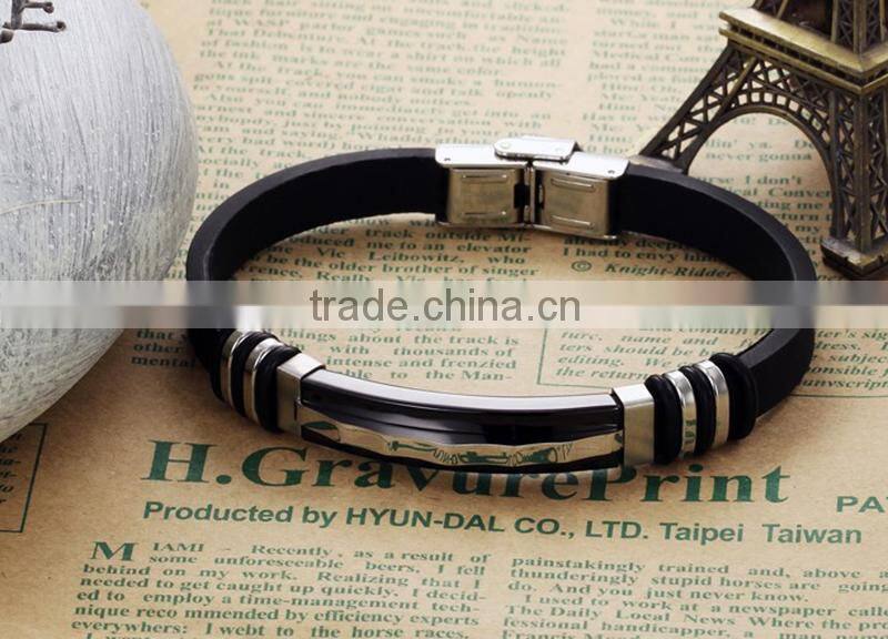 New arrival silicone bracelet with lower price