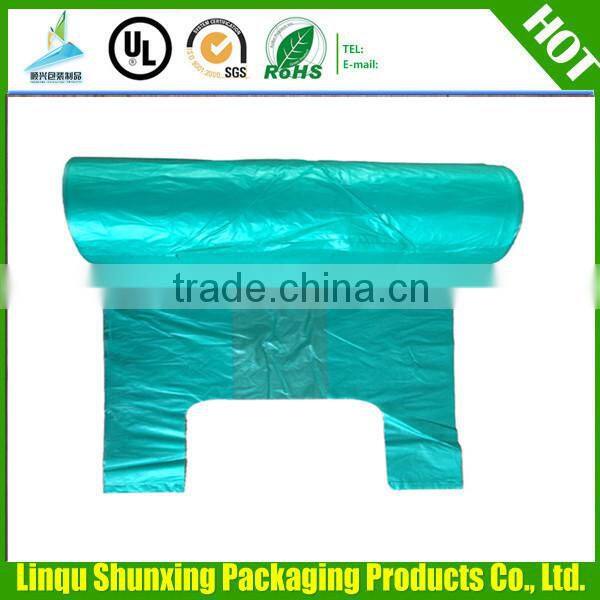 Printed Plastic Hdpe T-shirt Bag / vest Bag On Roll