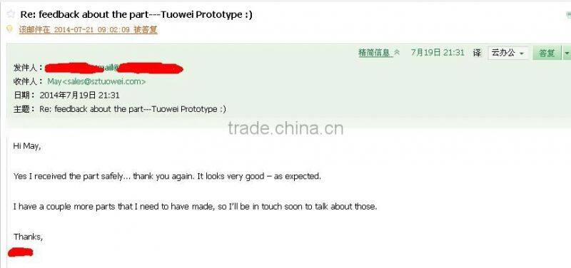 Transparent Medical Equipment Parts By CNC machining O f Prototype Services