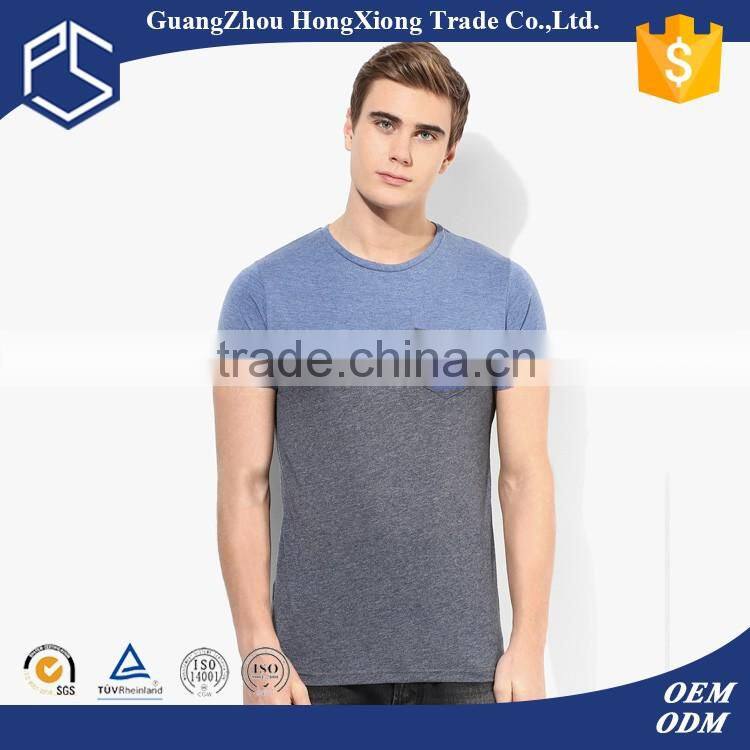 2016 Guangzhou Hongxiong OEM customized short sleeves plus size fashionable men spring summer high quality new style men t-shirt