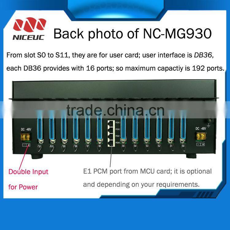 192 FXO/FXS Modules IPPBX Free sip phone Call voip pbx system,IVR services Voice Record