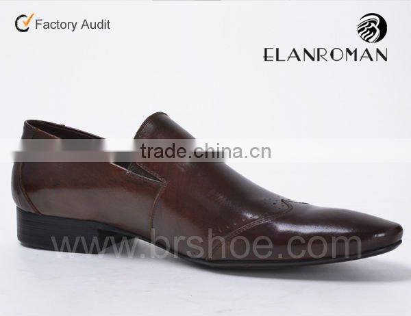 Classic Simple Italian Genuine cow leather shoe