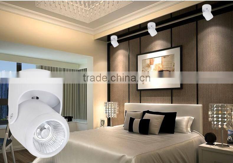 High quality Surface Mount LED Downlight COB 5W 7W 10W 12W LED Track Light