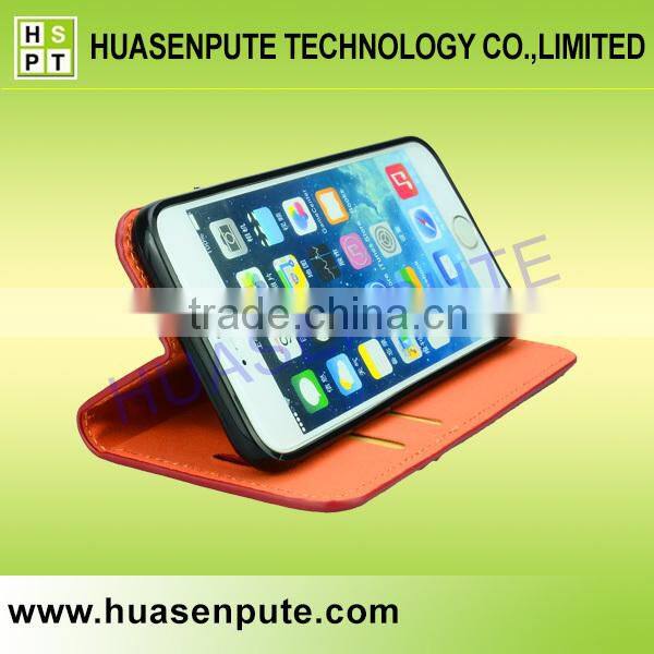 Attractive Jeans Patt Book Wallet Flip Leather Case Card Cover For Apple iPhone 6