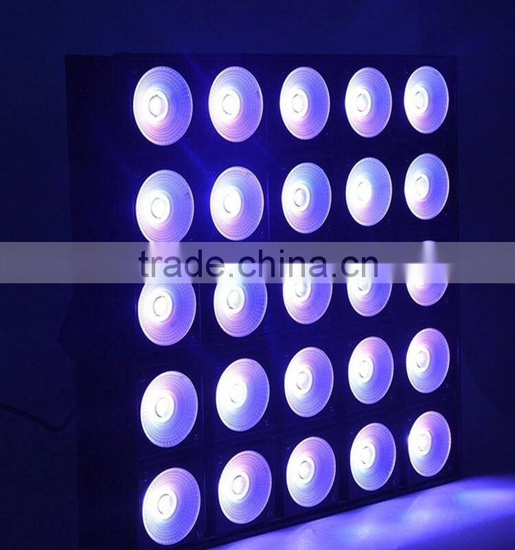 25x30w 3 in 1 RGB LED Matrix Blinder Pixel Panel Beam Light Magic Effect light DMX512 Disco DJ Stage Lighting party for Stage Li