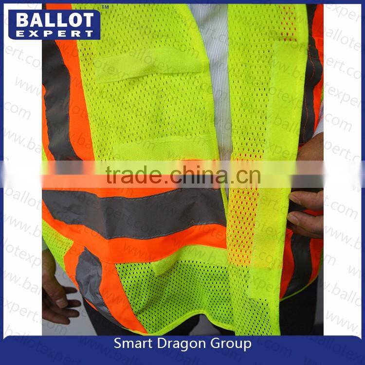 Hot sale reflective safety bike vest jacket