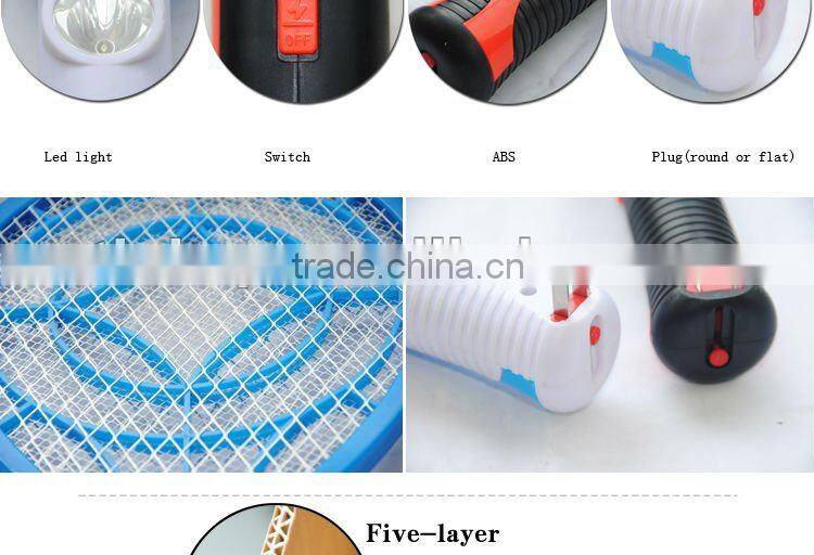 FLY SWATTER RECHARGEABLE WITH 1 LED LIGHT