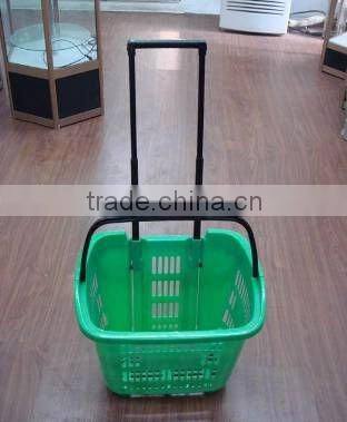 rolling shopping basket with good quality