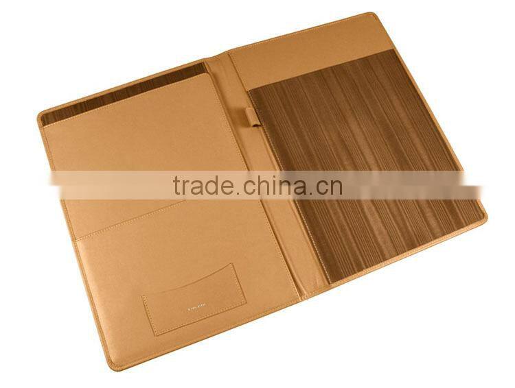 A4 Portfolio folder With Notepad and documents bag high quality business pad holder, Simple portfolio
