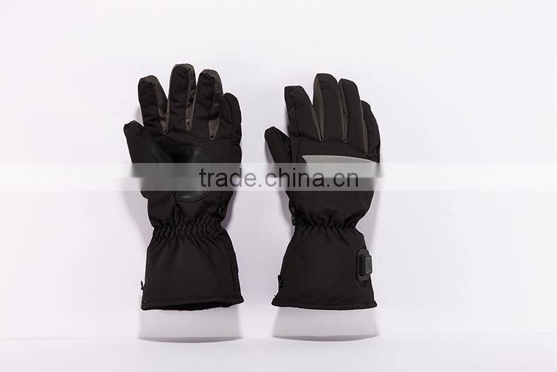 Battery operated Rechargeable lithium CE/ROHS Durable warm Waterproof Heated/heating glove