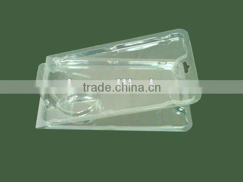 Plastic blister packing trays