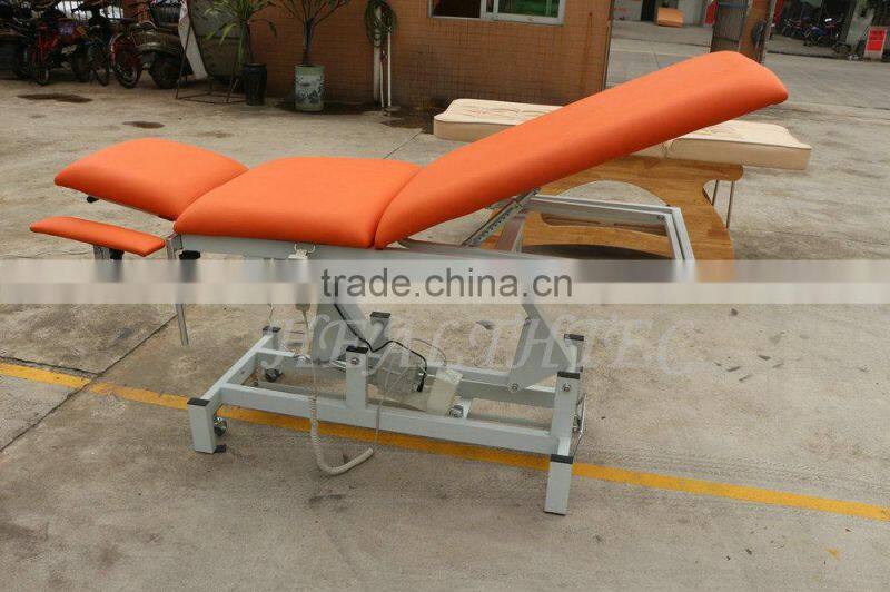 PU leather electrical thai electric facial bed