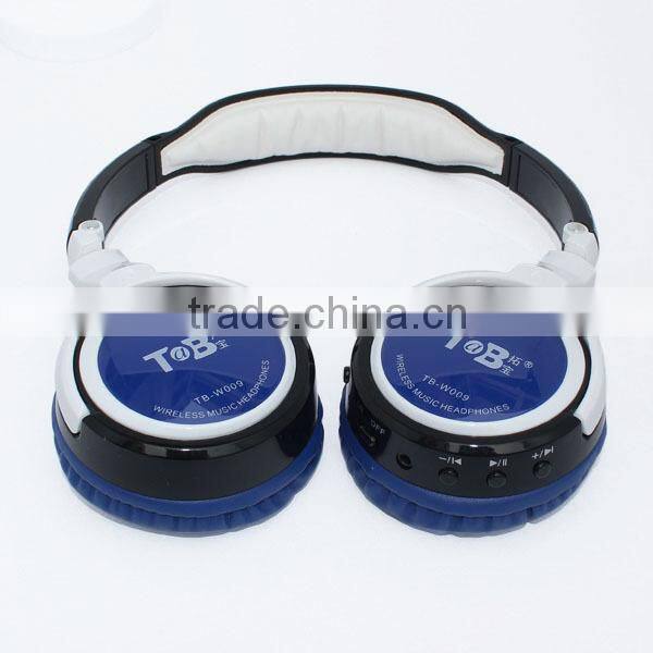 hot new products for 2015 china supplier Sport Multi-function wireless headsets witn FM radio function and tf card slot