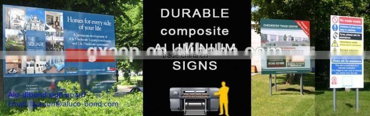 Digital signage aluminium composite panel