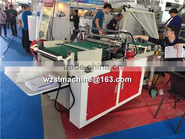 high speed Three side sealing bag making machine, double sides, bottom