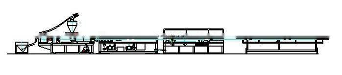 plastic profile production line