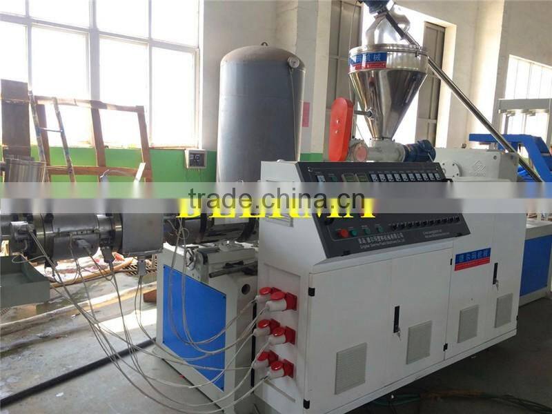 Double Pipe Pipe Extruder Machine PVC Double Pipe Making Machine