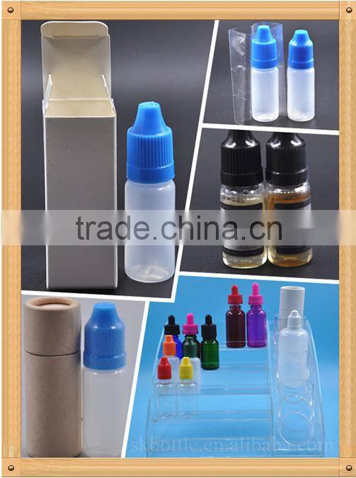top grade plastic spray bottle 10ml amber spray cap plastic bottle in stock