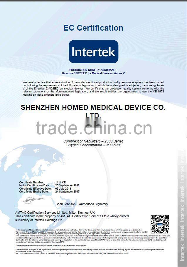 Healthcare light weight air compressor nebulizer with mask