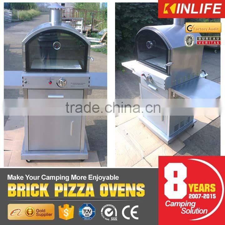 Gas Bakery Oven with Fold Down Side Shelves