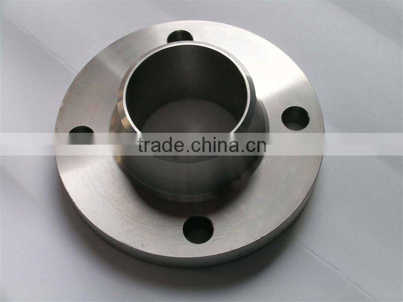Gr2 welding neck titanium flange for pressure vessel