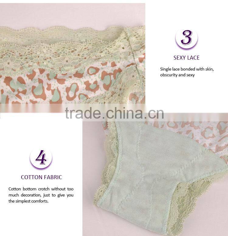 Made in China Pretty Pattern Leopard New Bra Panti Photo
