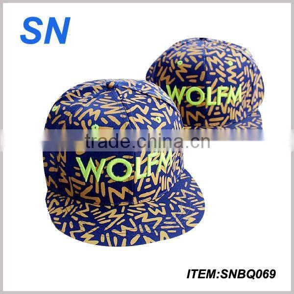 Good quality fashion custom unisex funny snapback cap