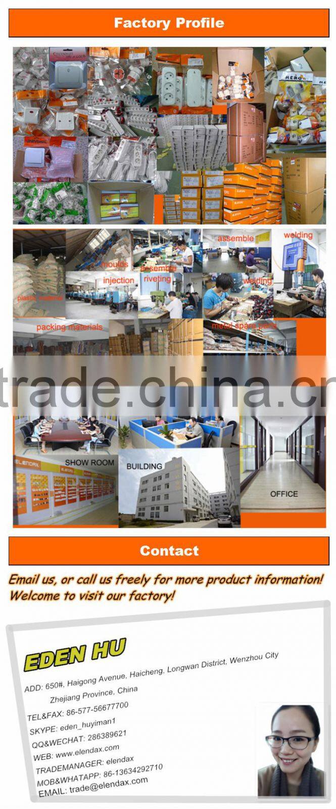 American US two gang PC copper wall switch (A2002)