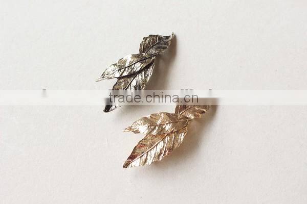 2016 New Metal Clip,Retro leaf spring clip,alloy leaf hairpin headdress for ladies